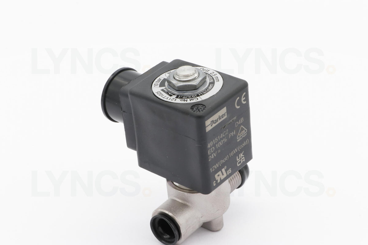 2 way 1/4" FKM Parker Solenoid Ø2.5 mm - LYNCS photo 31