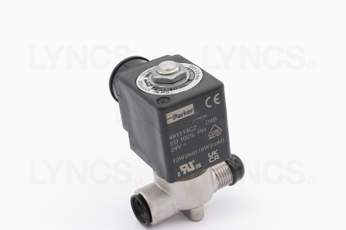 2 way 1/4" FKM Parker Solenoid Ø2.5 mm - LYNCS photo 33
