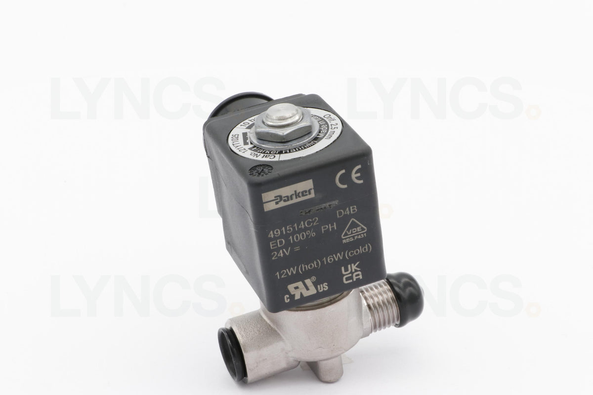 2 way 1/4" FKM Parker Solenoid Ø2.5 mm - LYNCS photo 34