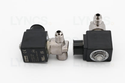 SOL. VALV. 2/2 -2,5mm 1/4 M/F FKM PARKER - LYNCS photo 1