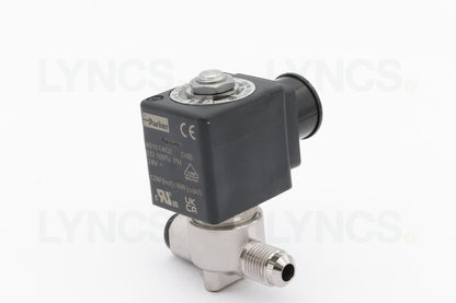 2 Way solenoid valve - Ø5 mm 1/4 M/F FKM Parker 24vDC - LYNCS photo 7