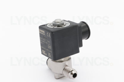 2 Way solenoid valve - Ø5 mm 1/4 M/F FKM Parker 24vDC - LYNCS photo 8
