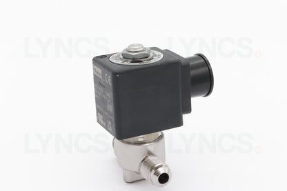 2 Way solenoid valve - Ø5 mm 1/4 M/F FKM Parker 24vDC - LYNCS photo 9