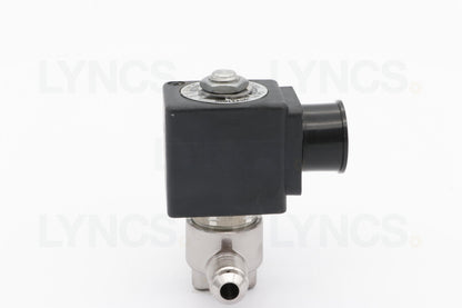 2 Way solenoid valve - Ø5 mm 1/4 M/F FKM Parker 24vDC - LYNCS photo 11