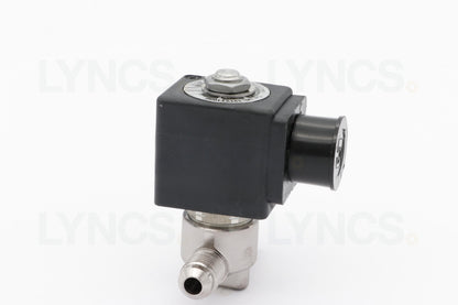 2 Way solenoid valve - Ø5 mm 1/4 M/F FKM Parker 24vDC - LYNCS photo 13