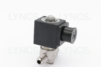 2 Way solenoid valve - Ø5 mm 1/4 M/F FKM Parker 24vDC - LYNCS photo 14