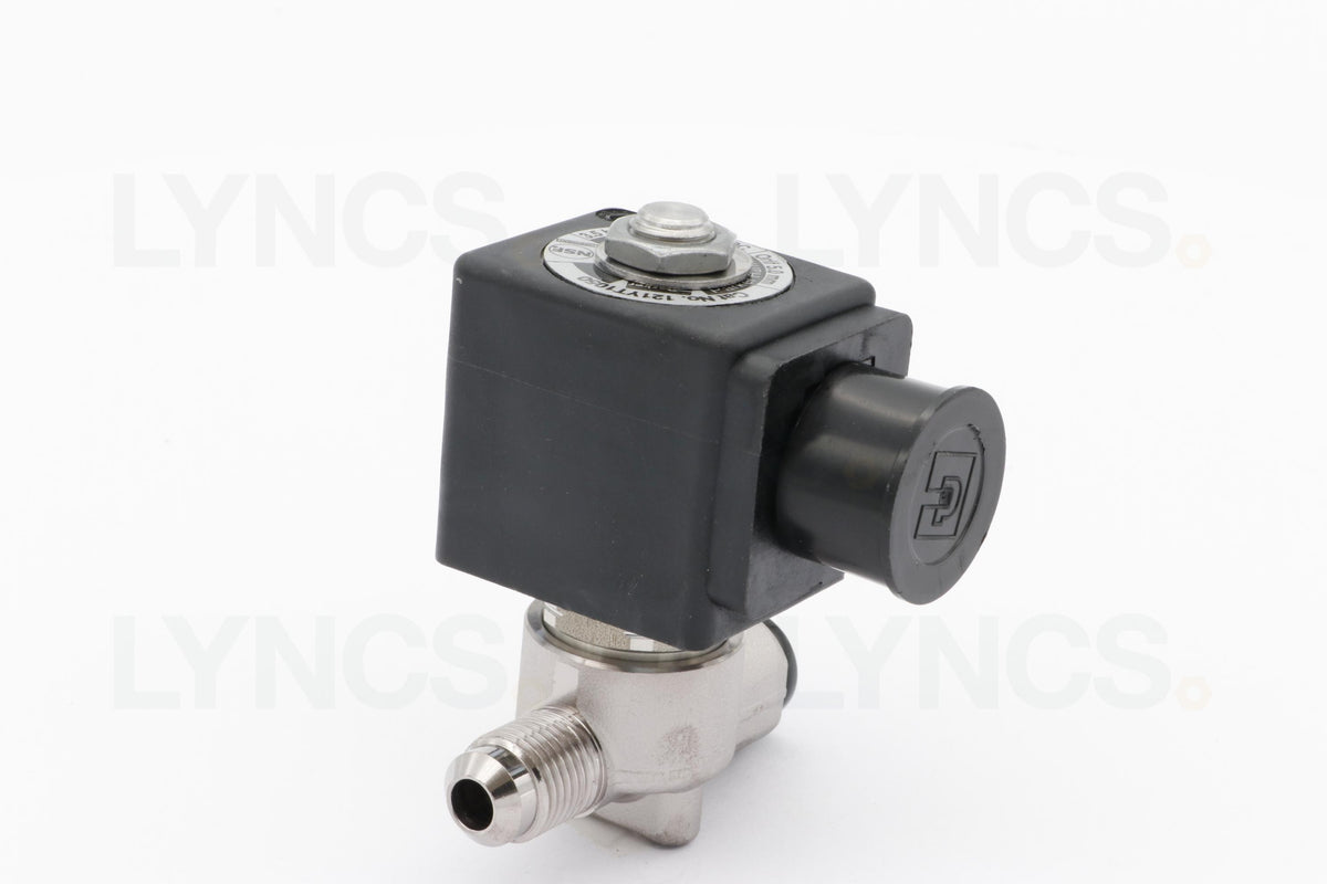 2 Way solenoid valve - Ø5 mm 1/4 M/F FKM Parker 24vDC - LYNCS photo 15