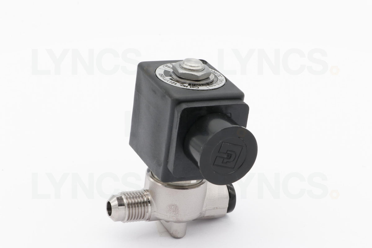2 Way solenoid valve - Ø5 mm 1/4 M/F FKM Parker 24vDC - LYNCS photo 18
