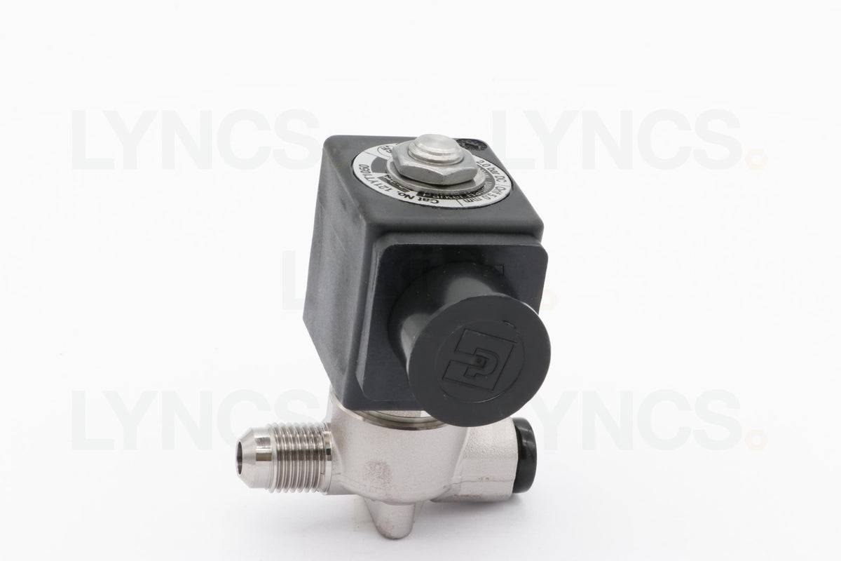 2 Way solenoid valve - Ø5 mm 1/4 M/F FKM Parker 24vDC - LYNCS photo 19