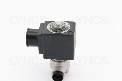 2 Way solenoid valve - Ø5 mm 1/4 M/F FKM Parker 24vDC - LYNCS photo 30