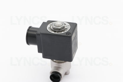 2 Way solenoid valve - Ø5 mm 1/4 M/F FKM Parker 24vDC - LYNCS photo 31