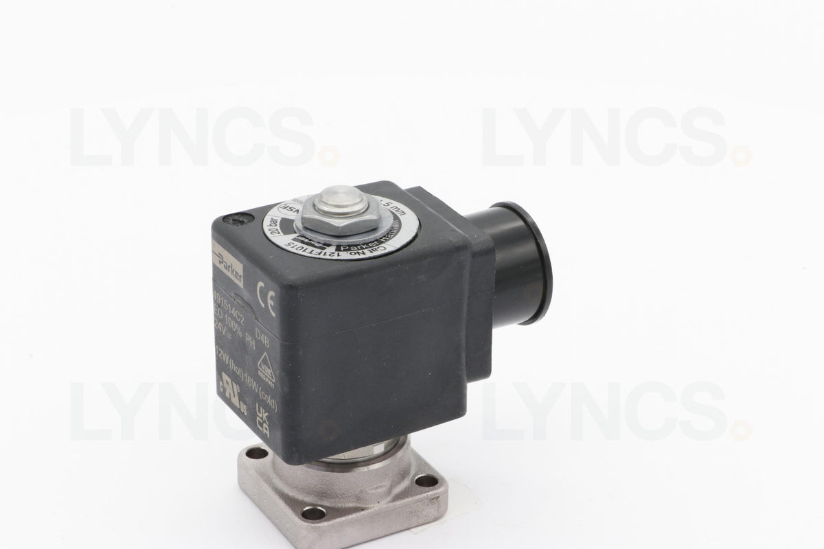 24v DC Parker Solenoid 2 way flat base - LYNCS photo 6