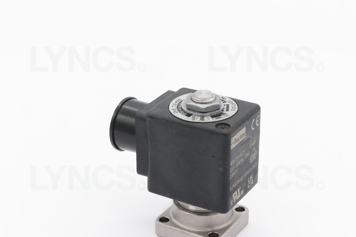 24v DC Parker Solenoid 2 way flat base - LYNCS photo 30