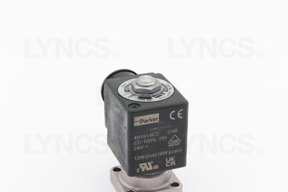 24v DC Parker Solenoid 2 way flat base - LYNCS photo 34