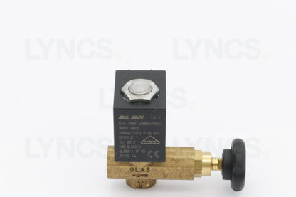 Solenoid Valve OLAB 2 Way Ø 1/8"F 230V
