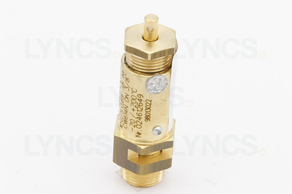 Safety Valve C10 1.8 Bar 3/8" Viton