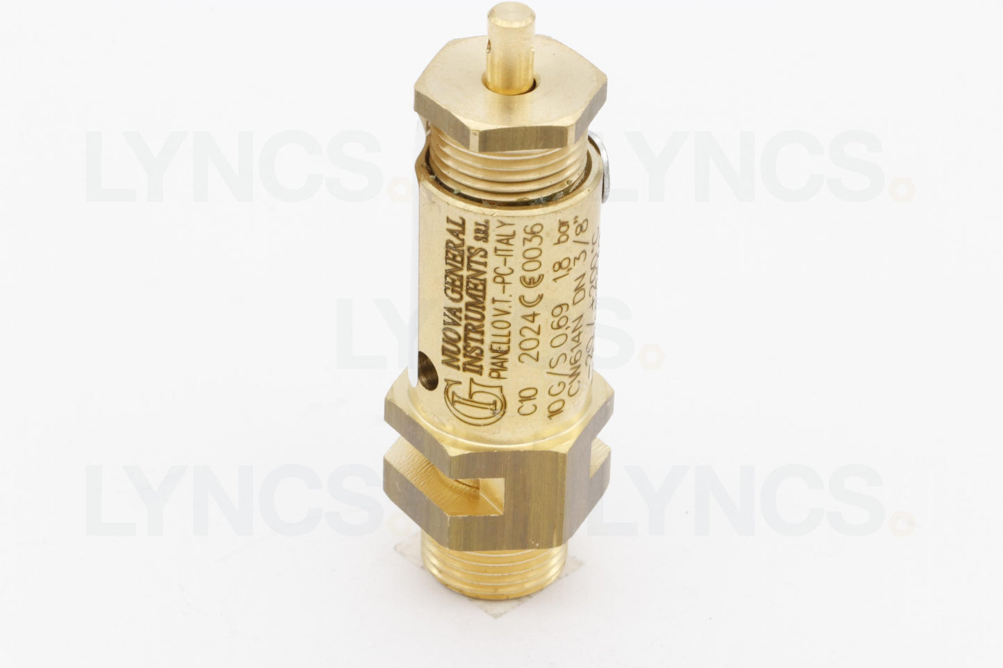SAFETY VLVE C10 1,8 BAR 3/8" VITON 97/23/CE CAT.IV H1OT-58