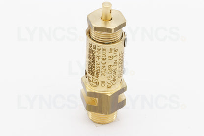 SAFETY VLVE C10 1,8 BAR 3/8" VITON 97/23/CE CAT.IV H1OT-58
