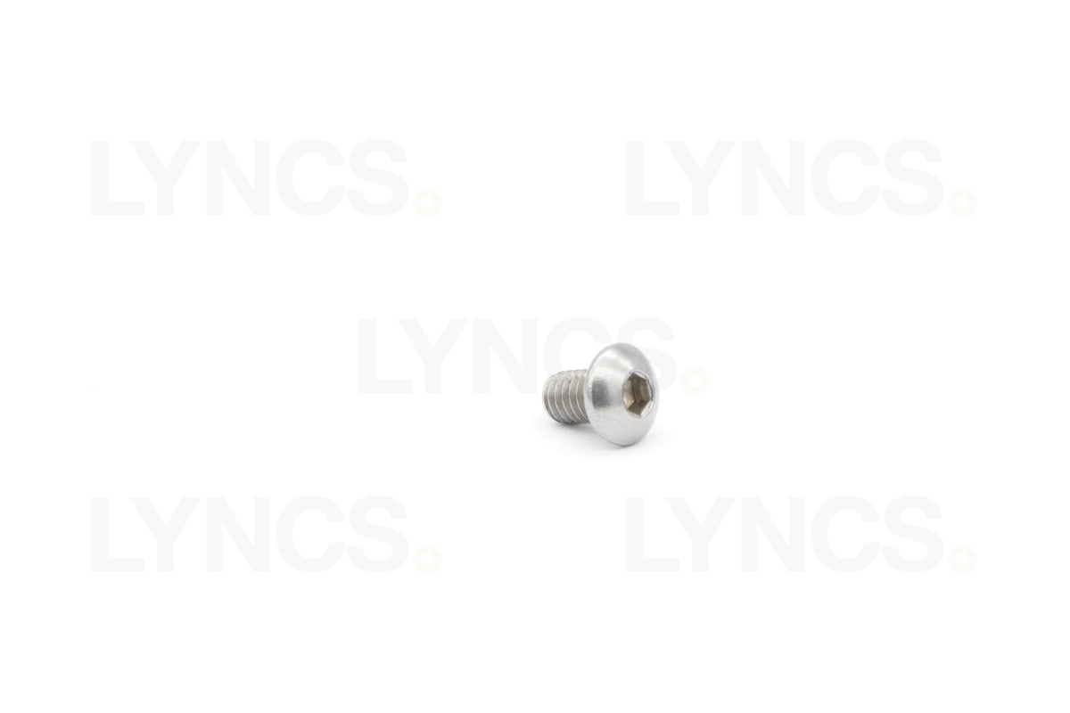 M4 x 6 Socket Button Screw