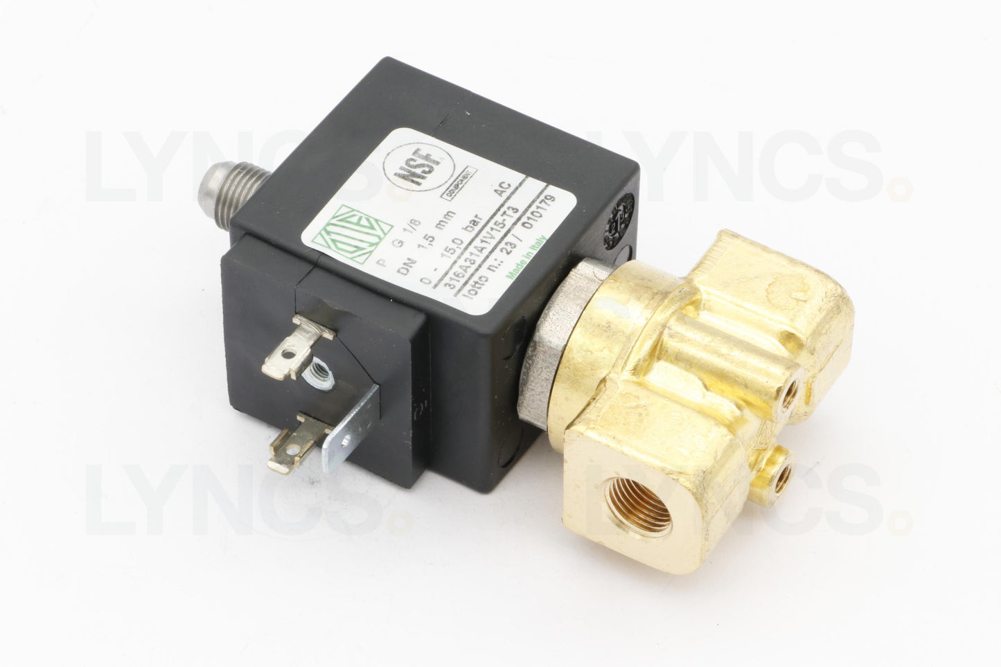 SOLENOID VALVE ODE 3-WAY ø 1/8" 230V 8W