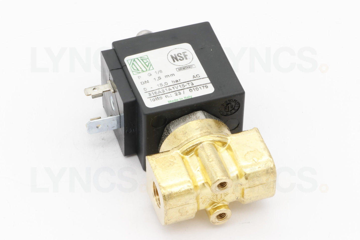 SOLENOID VALVE ODE 3-WAY ø 1/8" 230V 8W