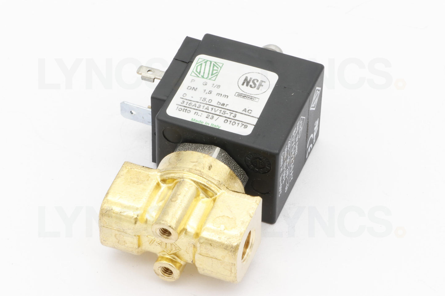 SOLENOID VALVE ODE 3-WAY ø 1/8" 230V 8W