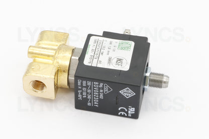 SOLENOID VALVE ODE 3-WAY ø 1/8" 230V 8W