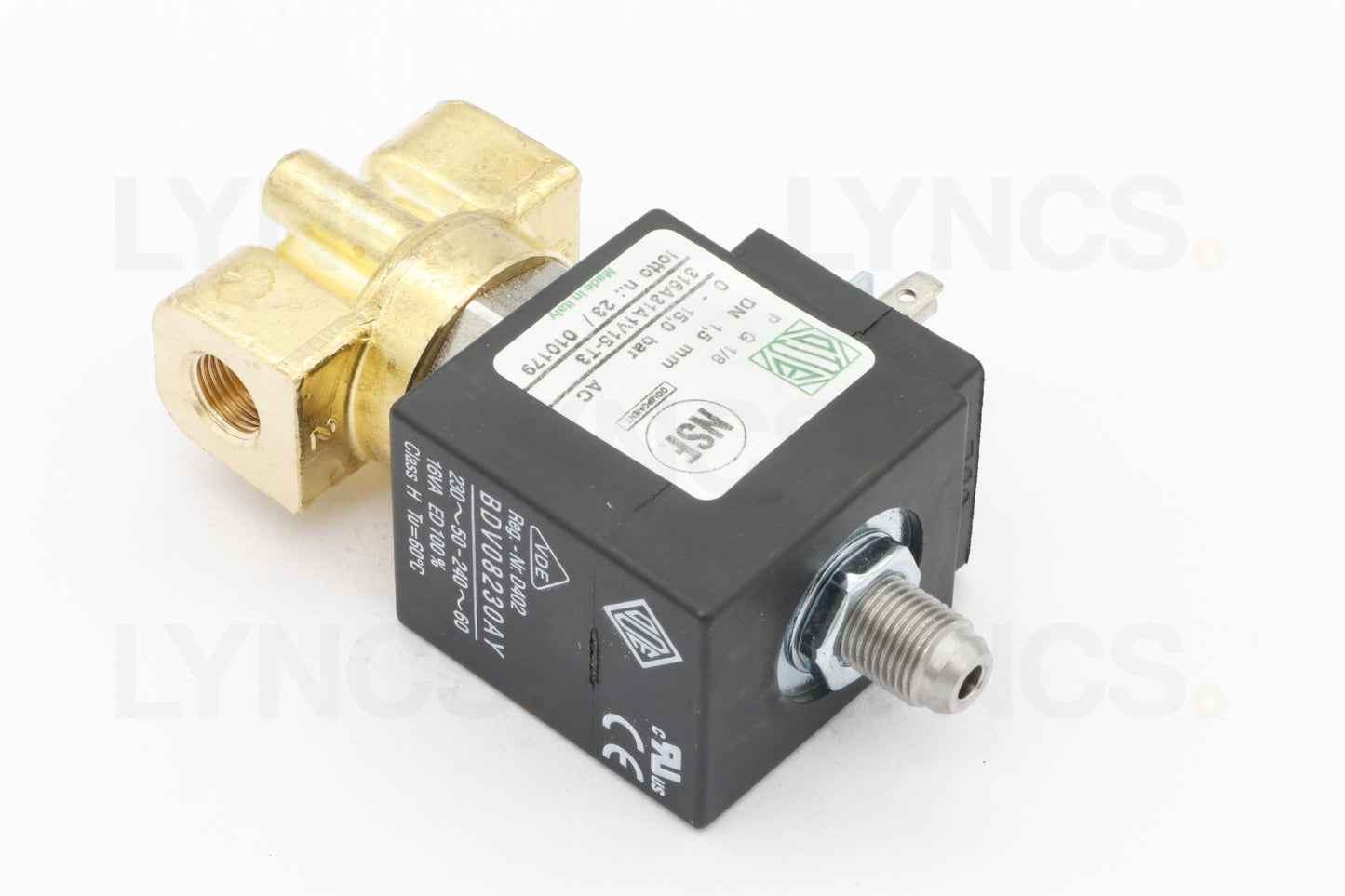 SOLENOID VALVE ODE 3-WAY ø 1/8" 230V 8W