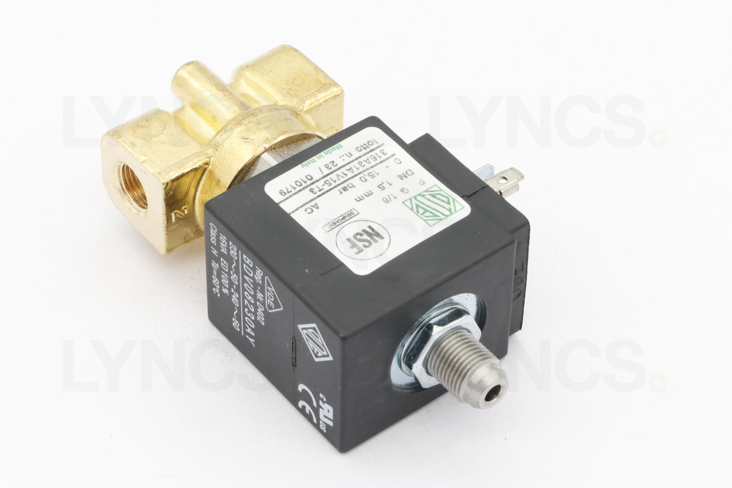 SOLENOID VALVE ODE 3-WAY ø 1/8" 230V 8W