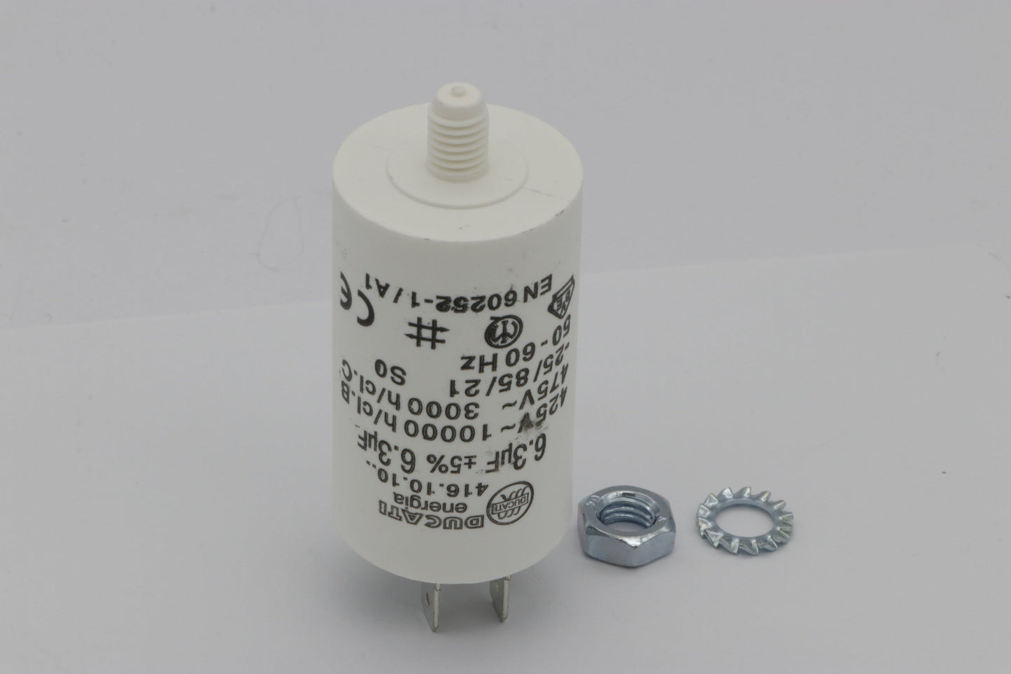 Capacitor Ducati Energia 6.3µF 450V