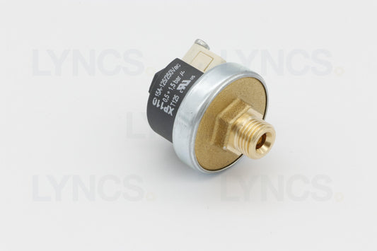 PRESSURE SWITCH XP110 0.5-1.5 BAR 1/4" 15A