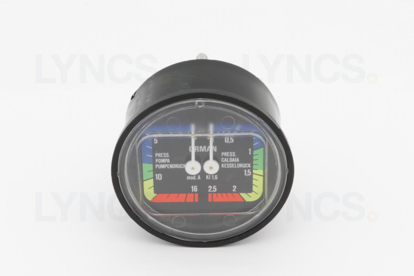 63mm Boiler Pump Pressure Gauge 0-16 Bar