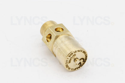 Safety Valve 3/8"M 1.8bar CE-PED