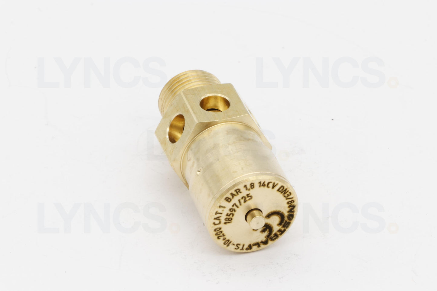 Safety Valve 3/8"M 1.8bar CE-PED