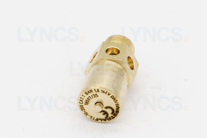 Safety Valve 3/8"M 1.8bar CE-PED