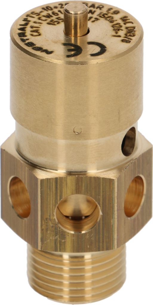 Safety Valve 3/8"M 1.9bar CE-PED