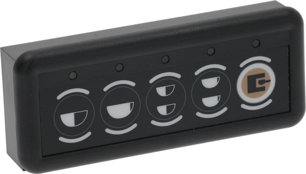 TOUCH PAD  SED VE-VELX 5 LED VERDI - product photo