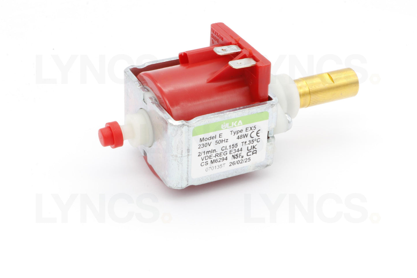 Vibratory Pump EX5 48W 230V 50Hz