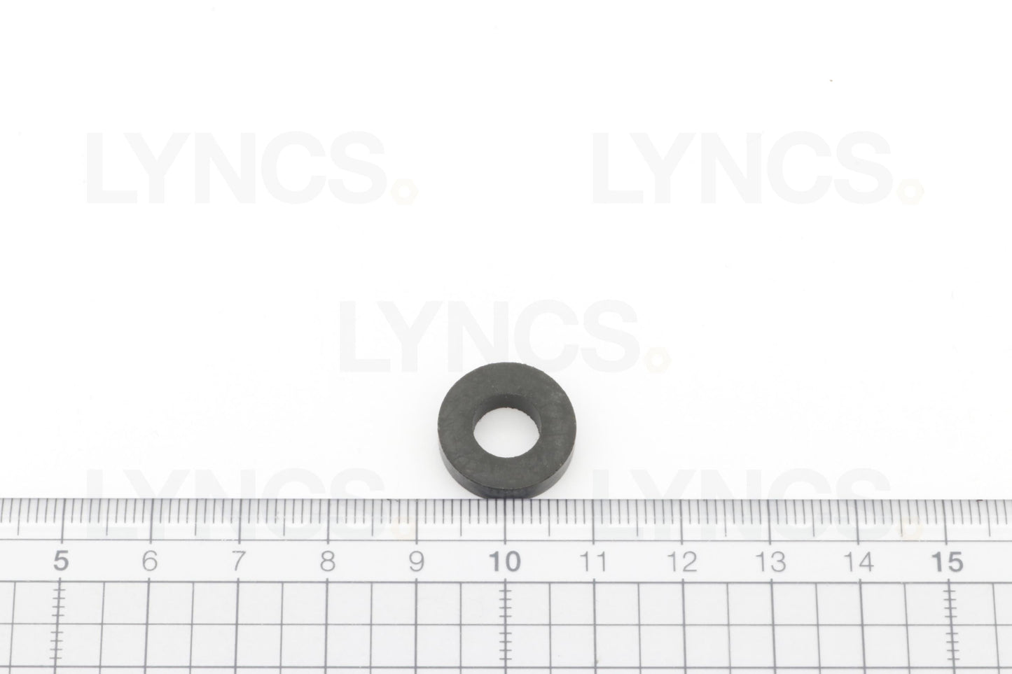 EPDM Flat Gasket 15.5x7.5x4 mm