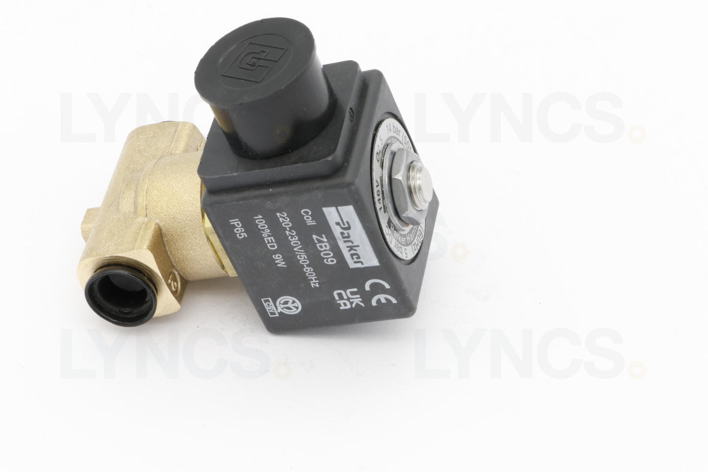 SOLENOID VALVE PARKER 2-WAY 230V 50/60Hz