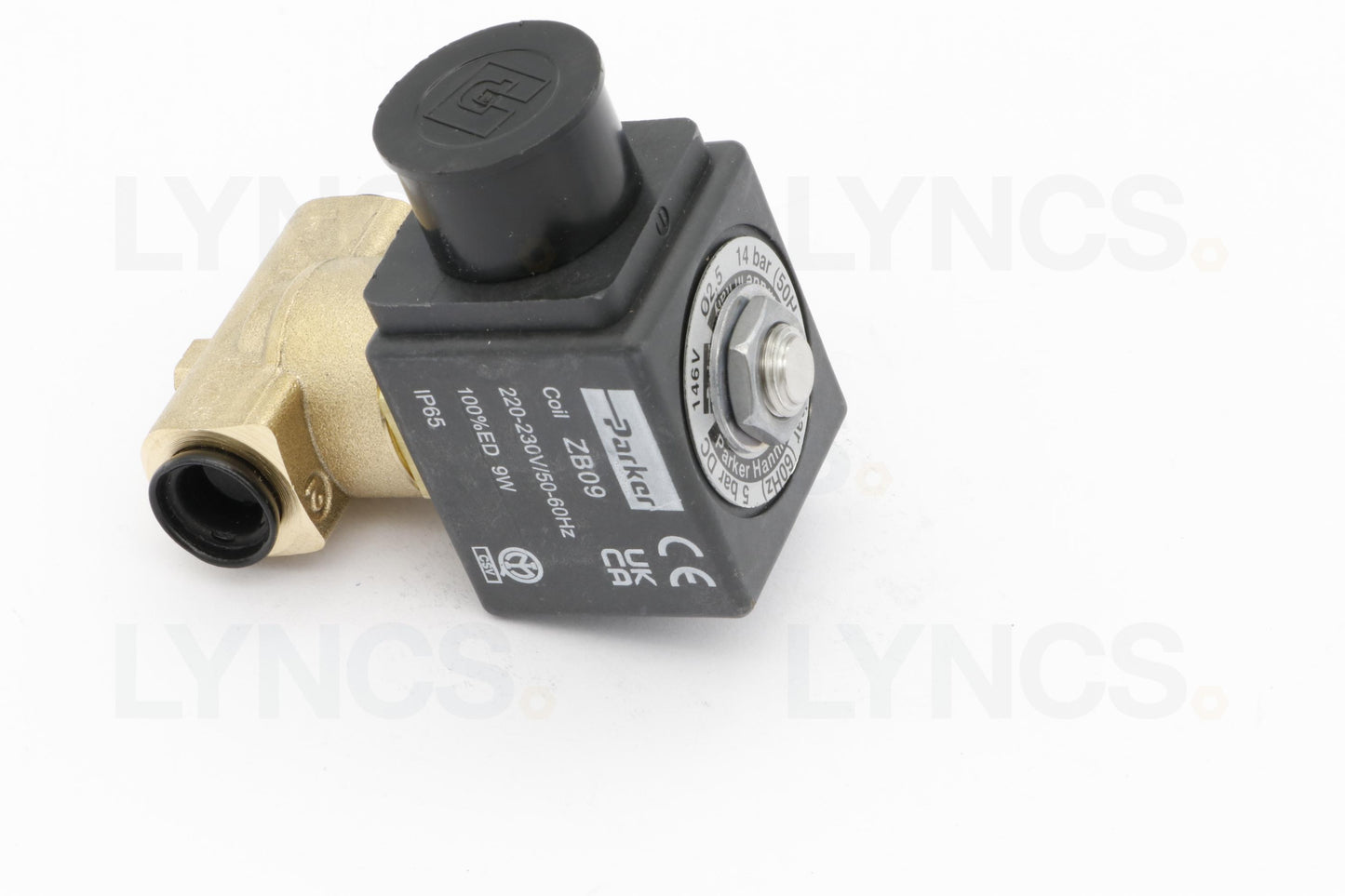 SOLENOID VALVE PARKER 2-WAY 230V 50/60Hz
