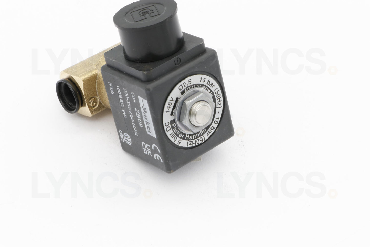 SOLENOID VALVE PARKER 2-WAY 230V 50/60Hz