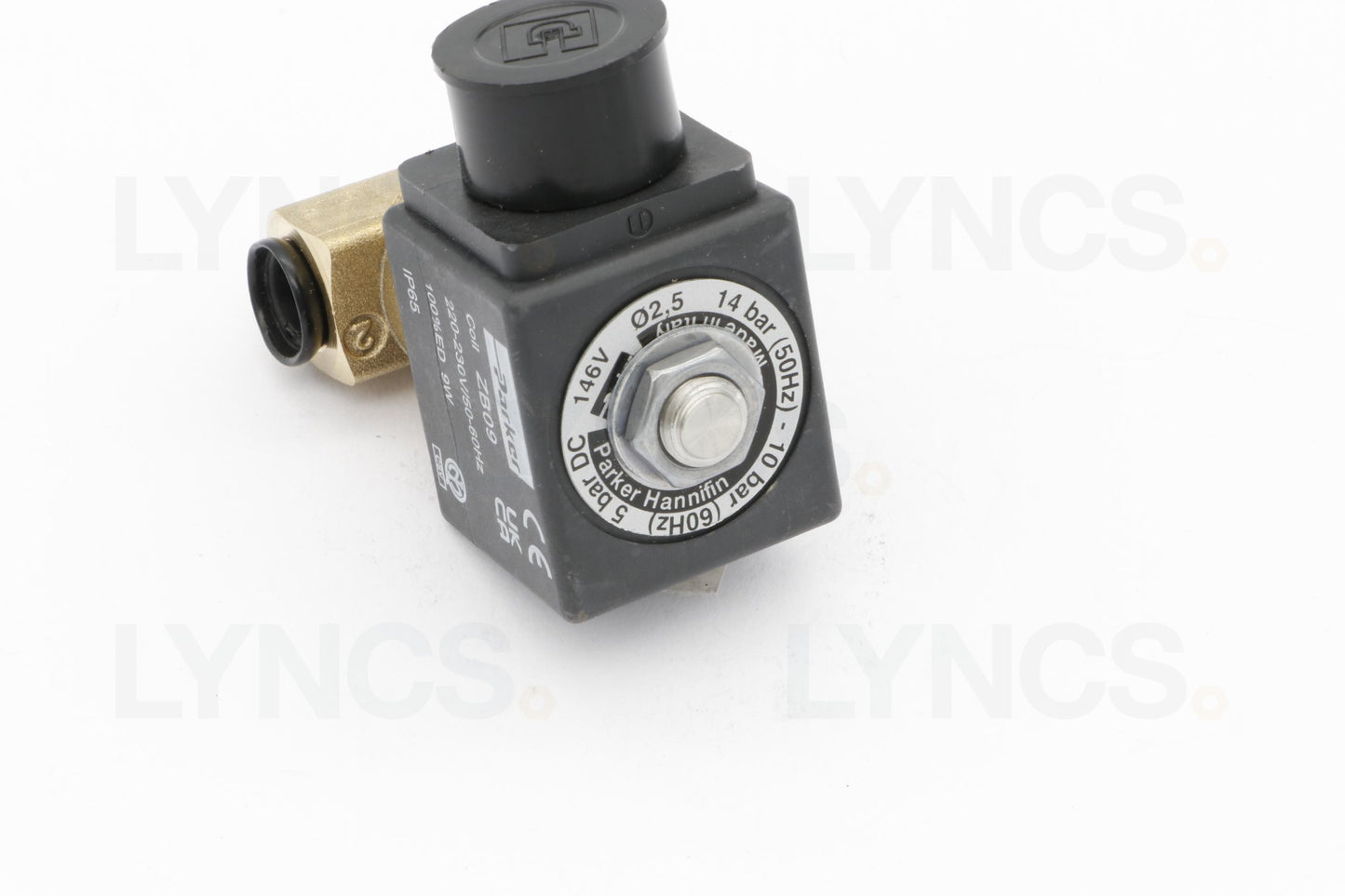 SOLENOID VALVE PARKER 2-WAY 230V 50/60Hz