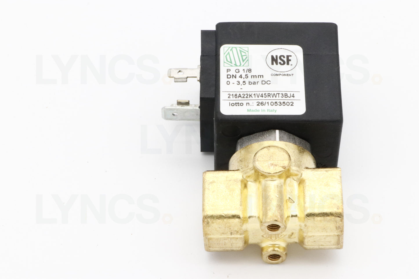 F18MB/ RACER -HOT WATER 2 WAYS SOLENOID VALVE G 1/4 - product photo