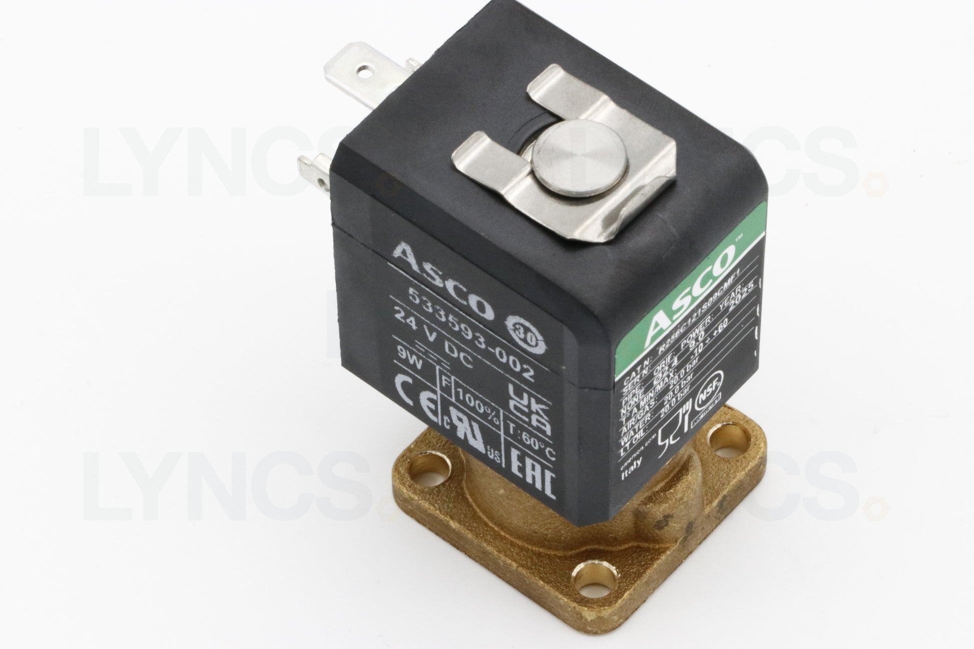 YOU/CR/ F18MB 24V - INLET SOLENOID 24VDC  - product photo
