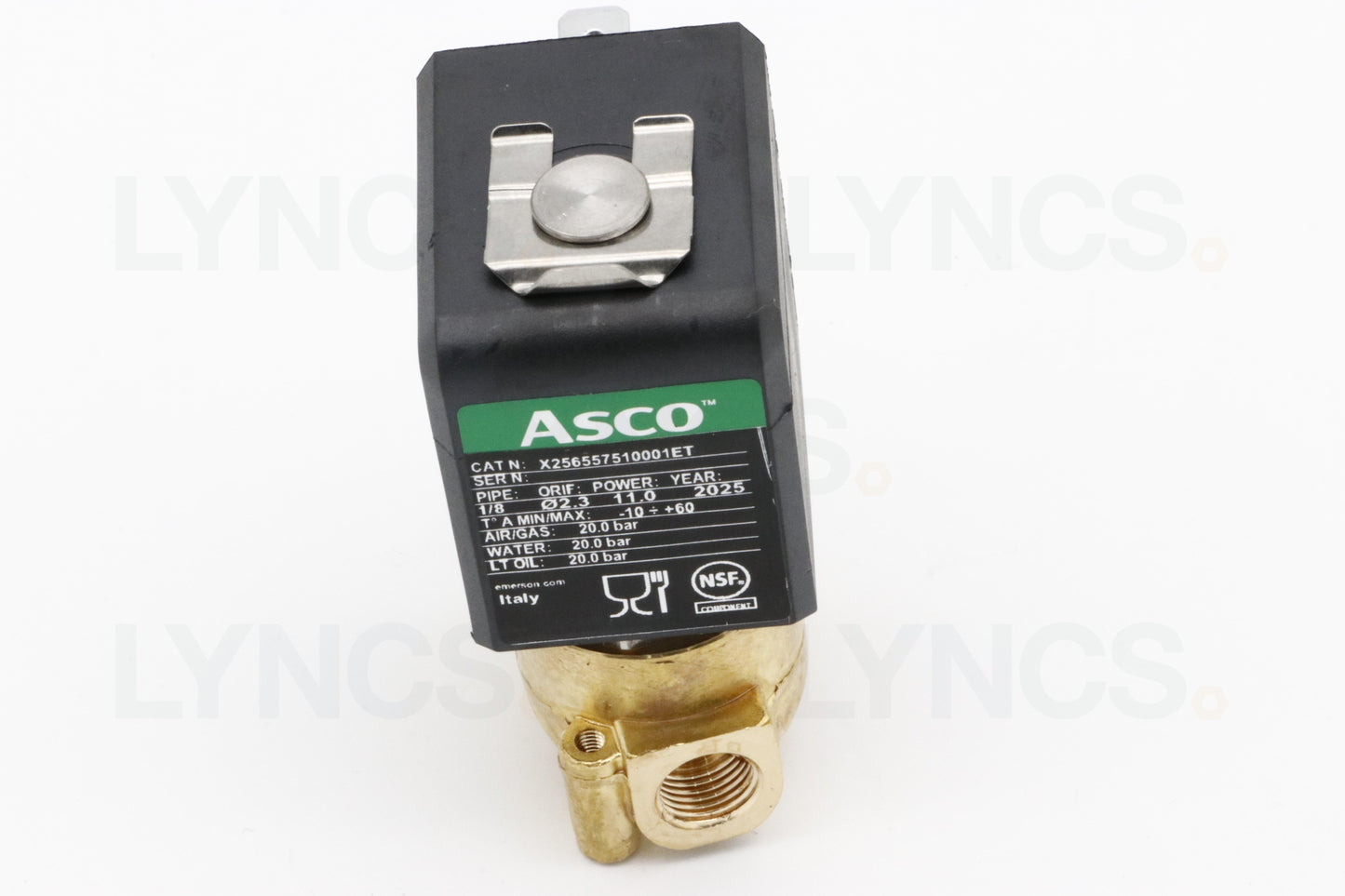 HOT WATER SOLENOID ZOE 230V - product photo