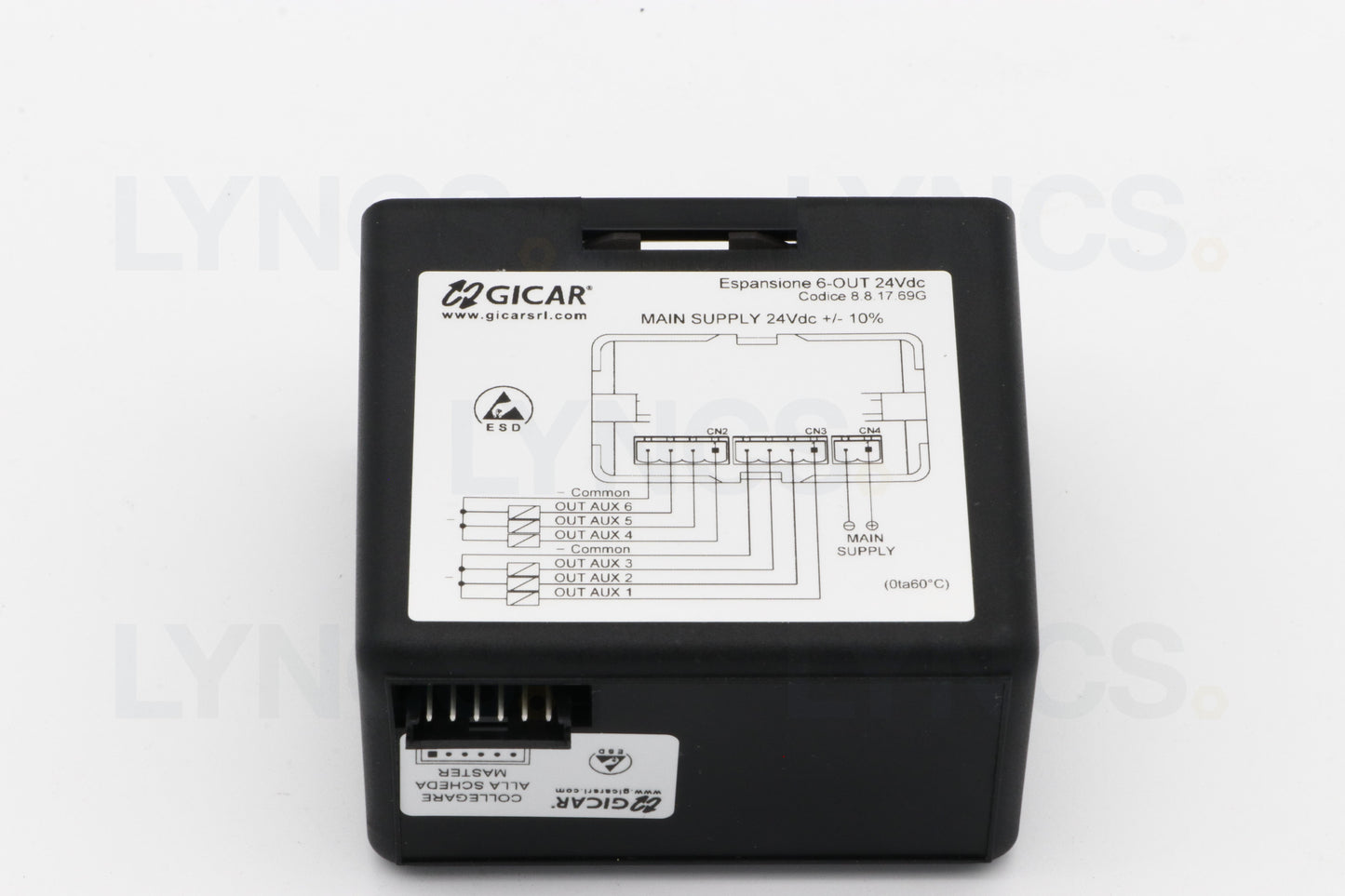 6 RELAYS BOARD EXP ANSI ON 24V TVC - product photo
