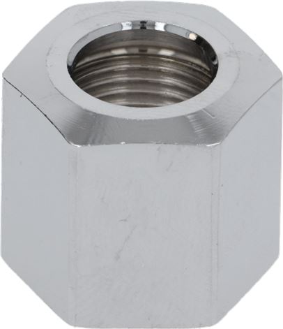 NUT FITTING 3/8 H=21 BRASS-NICKEL ARTICULATED WAND